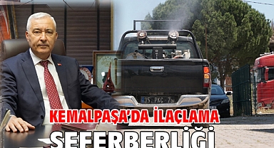 Kemalpaşa’da İlaçlama Seferberliği