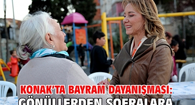 Konak’ta bayram dayanışması: Gönüllerden sofralara