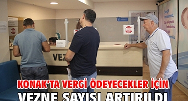 Konak'ta vergi ödeyecekler için vezne sayısı artırıldı