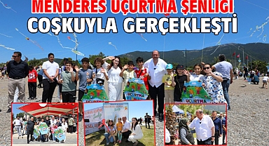 Menderes Uçurtma Şenliği Coşkuyla Gerçekleşti