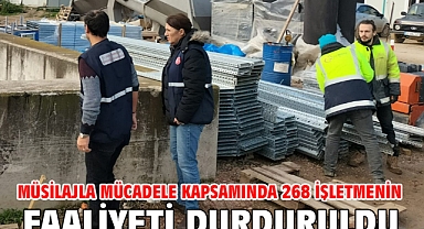 Müsilajla mücadele kapsamında 268 işletmenin faaliyeti durduruldu