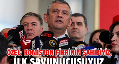 Özel: Komisyon fikrinin sahibiyiz, ilk savunucusuyuz