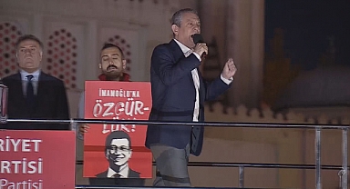 Özgür Özel, Esenler'de konuştu