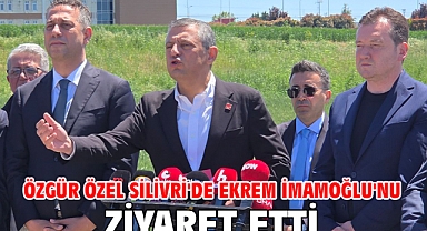 Özgür Özel Silivri'de Ekrem İmamoğlu'nu ziyaret etti