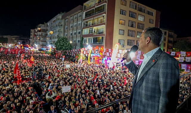Özgür Özel, Silivri Meydanı'nda konuştu