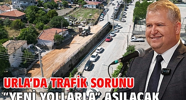 Urla’da trafik sorunu “yeni yollarla” aşılacak