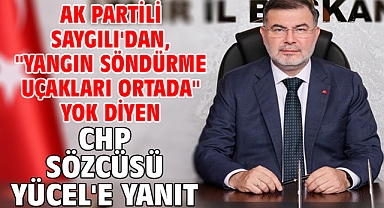 AK Partili Saygılı'dan,