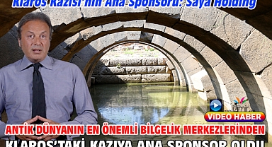 Antik Dünyanın En Önemli Bilgelik Merkezlerinden Klaros’taki Kazıya Ana Sponsor Oldu
