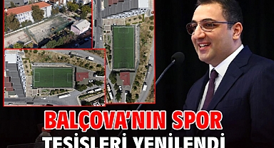 Balçova’nın spor tesisleri yenilendi