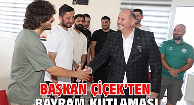 Başkan Çiçek’ten Bayram Kutlaması