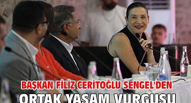Başkan Filiz Ceritoğlu Sengel'den Ortak Yaşam Vurgusu