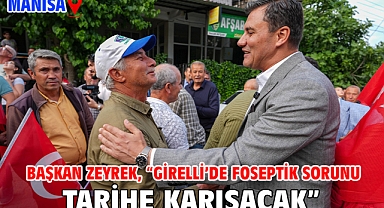 Başkan Zeyrek, “Girelli’de foseptik sorunu tarihe karışacak”