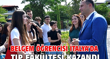 BELGEM öğrencisi İtalya’da tıp fakültesi kazandı