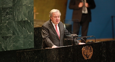 BM Genel Sekreteri Guterres: Gazze’deki Filistinlilerin yaşadığı acıların gölgede kalmasına izin veremeyiz
