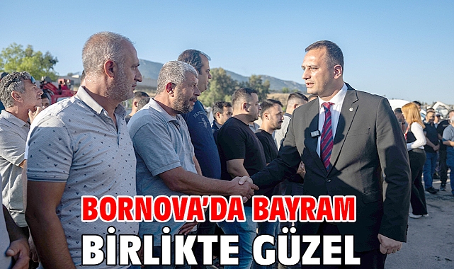 Bornova’da bayram birlikte güzel