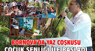 Bornova’da yaz coşkusu çocuk şenliği ile başladı