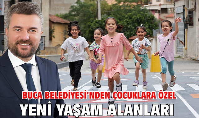 Buca Belediyesi’nden çocuklara özel yeni yaşam alanları