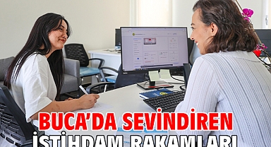 Buca’da sevindiren istihdam rakamları