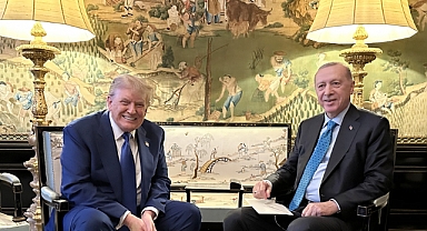 Cumhurbaşkanı Erdoğan, ABD Başkanı Trump ile bir araya geldi