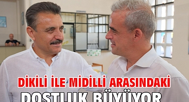 Dikili İle Midilli Arasındaki Dostluk Büyüyor