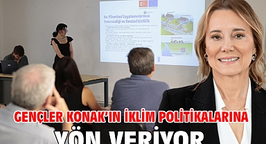 Gençler Konak’ın iklim politikalarına yön veriyor