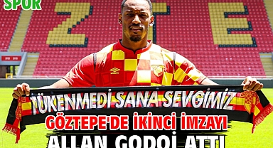 Göztepe'de ikinci imzayı Allan Godoi attı