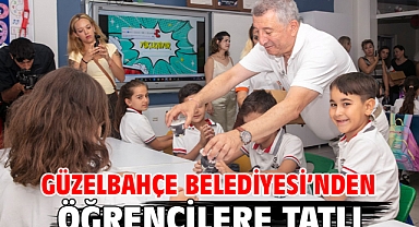 Güzelbahçe Belediyesi’nden Öğrencilere Tatlı Sürpriz