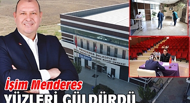 İşim Menderes Yüzleri Güldürdü