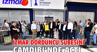 İZMAR dördüncü şubesini Çamdibi’nde açtı
