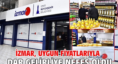 İZMAR, uygun fiyatlarıyla dar gelirliye nefes oldu