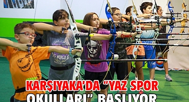 Karşıyaka’da “Yaz Spor Okulları” başlıyor