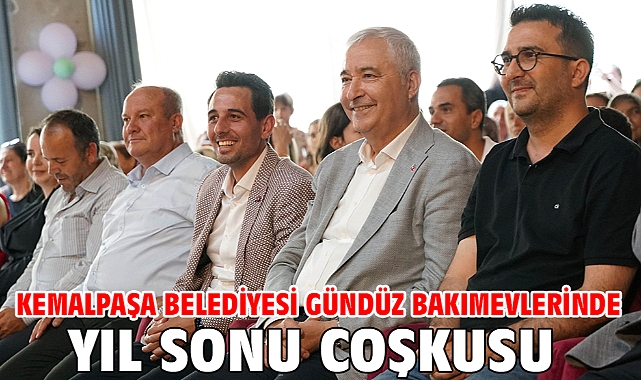 Kemalpaşa Belediyesi Gündüz Bakımevlerinde Yıl Sonu Coşkusu