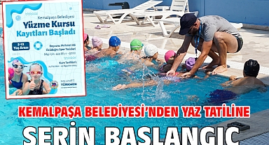 Kemalpaşa Belediyesi’nden Yaz Tatiline Serin Başlangıç