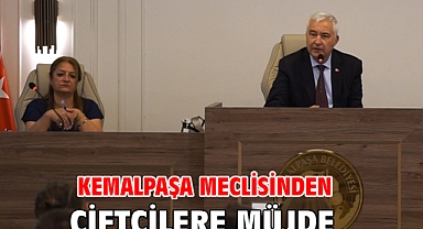 Kemalpaşa Meclisinden Çiftçilere Müjde