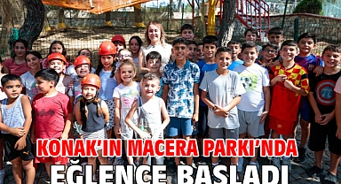 Konak’ın Macera Parkı’nda eğlence başladı