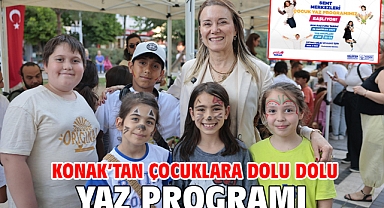 Konak’tan çocuklara dolu dolu yaz programı