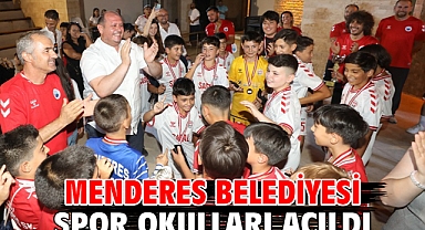 Menderes Belediyesi Spor Okulları Açıldı