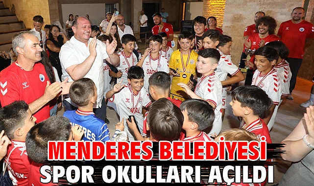 Menderes Belediyesi Spor Okulları Açıldı