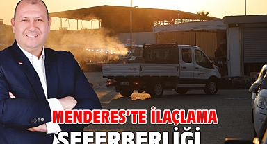 Menderes’te İlaçlama Seferberliği