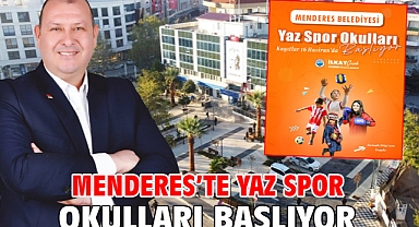 Menderes’te Yaz Spor Okulları Başlıyor