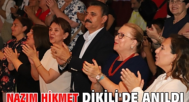 Nazım Hikmet Dikili'de Anıldı