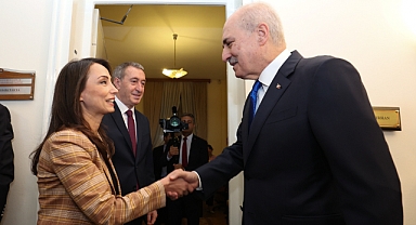 TBMM Başkanı Kurtulmuş, DEM Parti’yi ziyaret etti