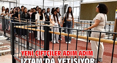 Yeni çiftçiler adım adım İZTAM’da yetişiyor