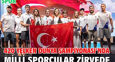 420 Yelken Dünya Şampiyonası’nda milli sporcular zirvede