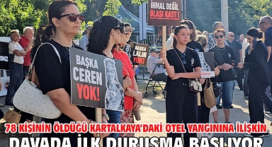78 kişinin öldüğü Kartalkaya’daki otel yangınına ilişkin davada ilk duruşma başlıyor