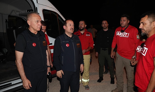AFAD, yangın bölgelerindeki son durumu paylaştı