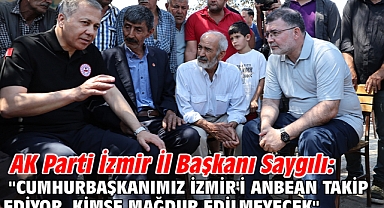 AK Parti İzmir İl Başkanı Saygılı: