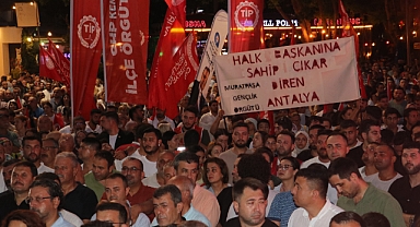 Antalya'da CHP’den ‘İradeye sahip çık' mitingi