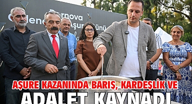 Aşure kazanında barış, kardeşlik ve adalet kaynadı