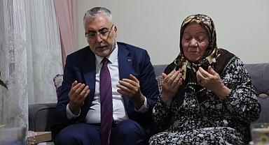 Bakan Işıkhan, 15 Temmuz şehidi Yakup Kozan'ın ailesini ziyaret etti